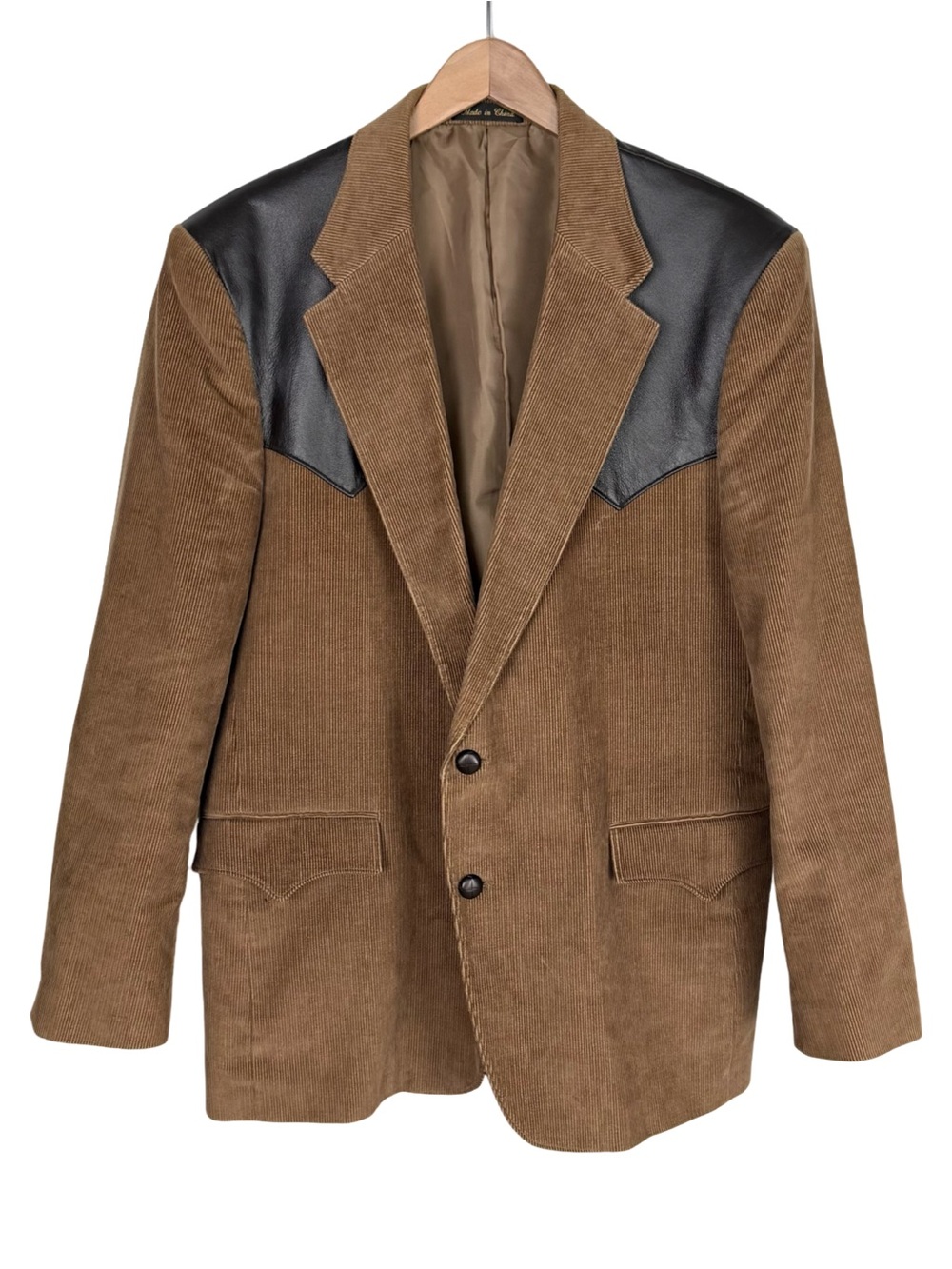 Circle S Men’s Western Brown Corduroy Sports Coat Size 44R